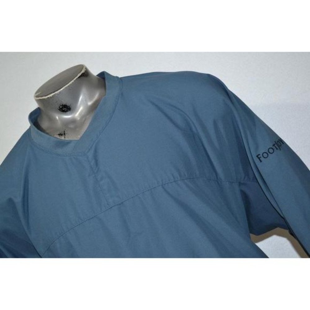 16888 Footjoy Golf Pullover Shirt Blue Polyester